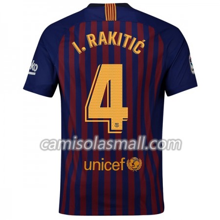 Camisolas FC Barcelona I.Rakitic 4 1º Equipamento Principal 2018-2019